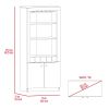 Bar Cabinet Margarita, Living Room, Light Gray