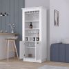 Bar Cabinet Provo, Living Room, White