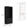 Bar Cabinet Margarita, Living Room, Black