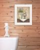 "Bath" Print By Mary Ann June, Ready to Hang Framed Print, White Frame