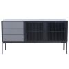 62.4" Mid Century Sideboard Cabinet Buffet Table Kitchen Storage Cabinet Coffee Bar Cabinet for Home Kitchen, Dining Room, Livingroom